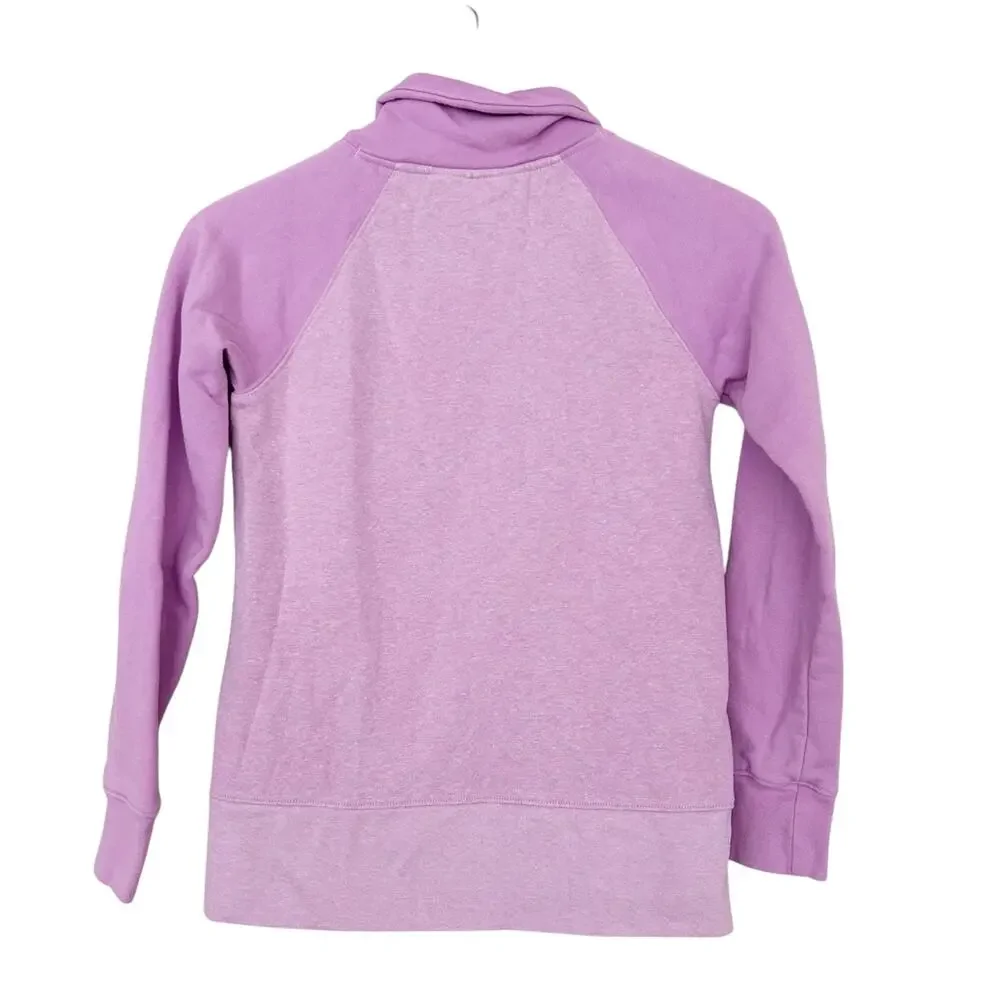 Under Armour Purple Cowl Neck Sweatshirt Sz YL